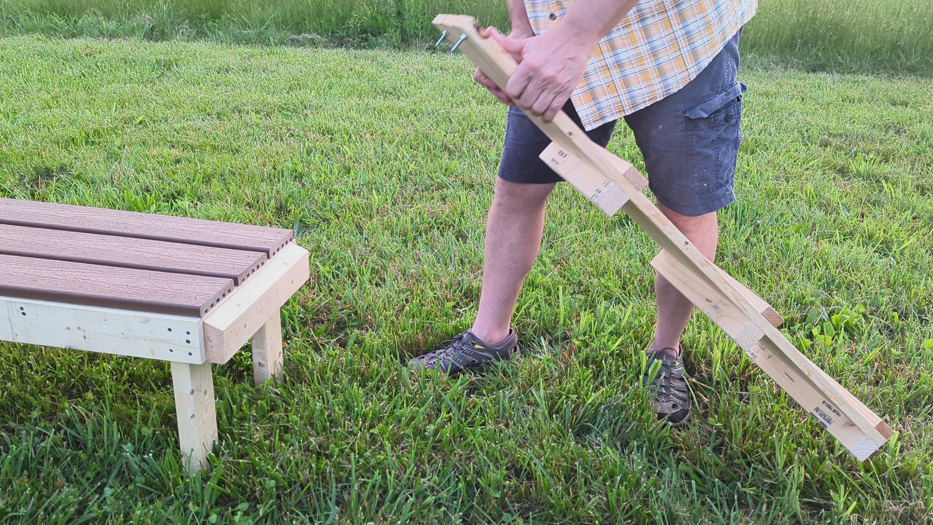 Goat Stanchion Ramp